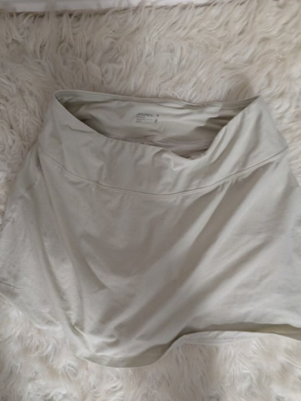 Basic Light Beige Cropped Tee